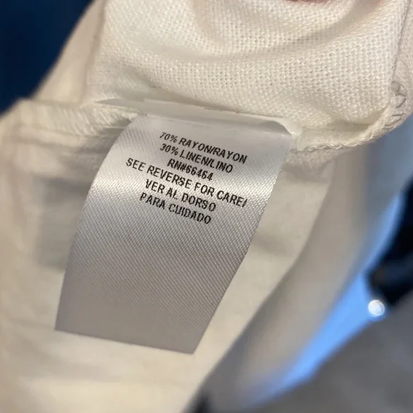 Tri- Color Linen Dress - Picture 5 of 7